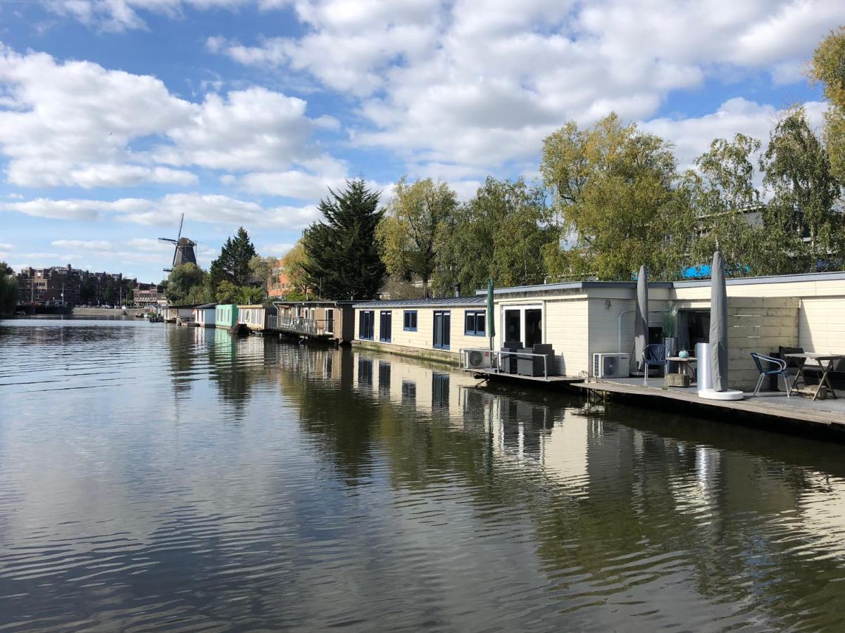 Luxury Studio On Robs Houseboat Special For Couples Amsterdam Eksteriør billede